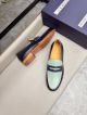 J.M.WESTON Man Blue Calfskin Business Leather Shoes 042856 (3)_th.jpg